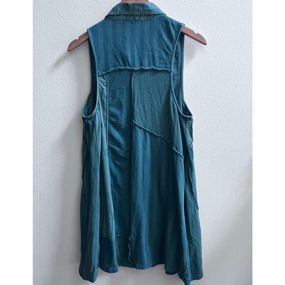 Free People Green Mini Dress - Picture 3 of 6